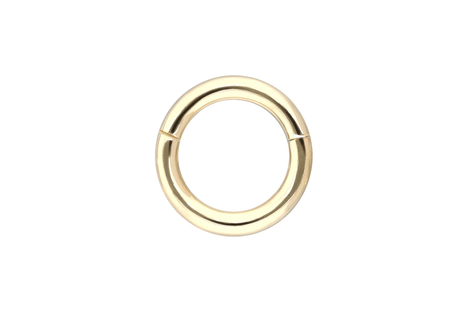14/18 Karat Gold Segmentring Clicker Piercing